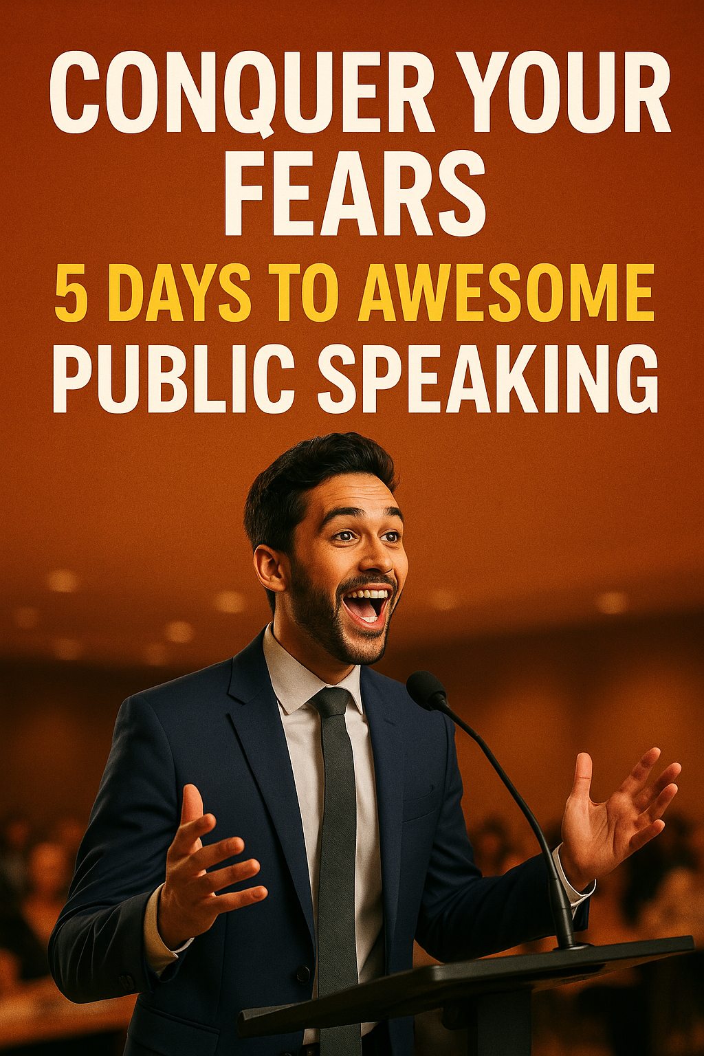 Conquer Your Fears: 5 Days To Awesome Public Speaking